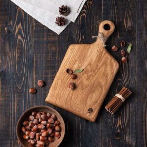 Chopping Board With Brown Surface