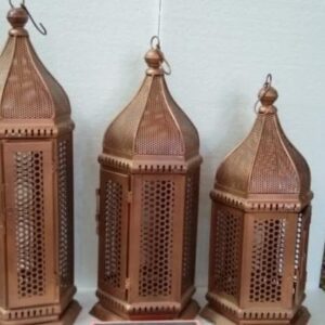 Moroccan Copper Coated Lantern